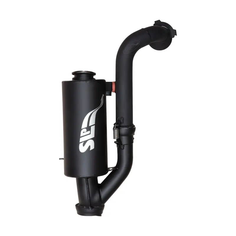 Slp Comp Series Polished Exhaust Silencer For Performance Applications 1