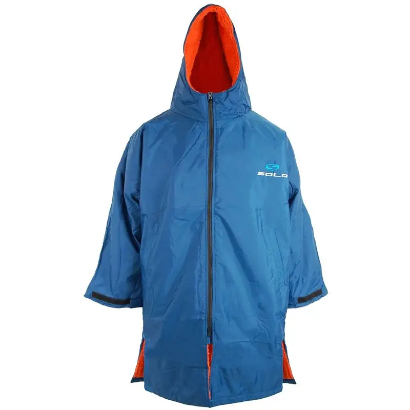 Sola Adult Waterproof Changing Coat – Navy/Orange 1