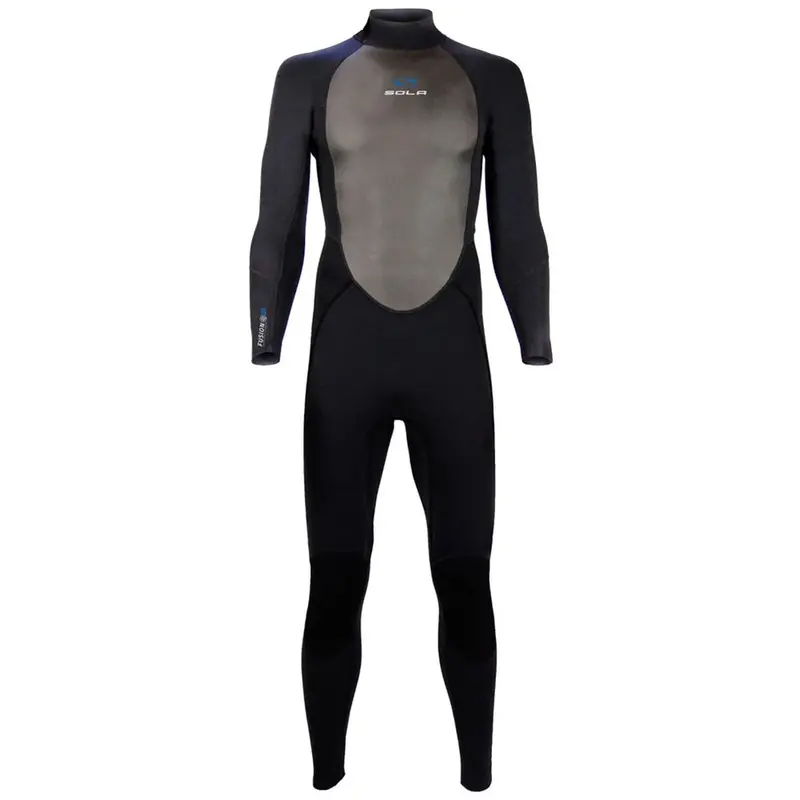 Sola Men’S Fusion Bz 3/2Mm Full Wetsuit – Black Performance Suit 1