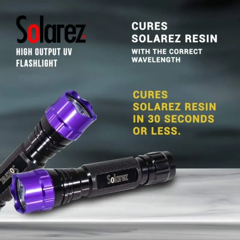Solarez High-Output Uv Flashlight – Professional-Grade Curing Light For Uv Resins 1