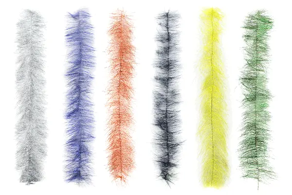 Sparkle Minnow Body Brush By Mfc – Uv-Reflective Brush Material For Minnow Patterns 1