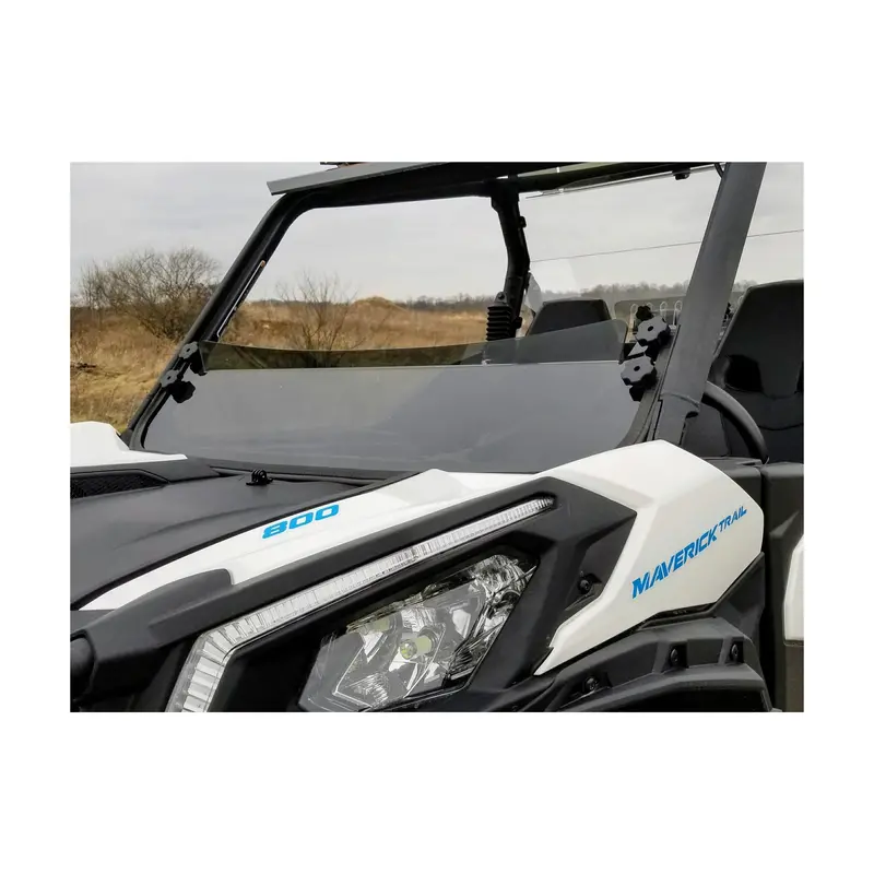Spike Half Windshield – Tinted Acrylic Shield For Can-Am Maverick Trail Models 1