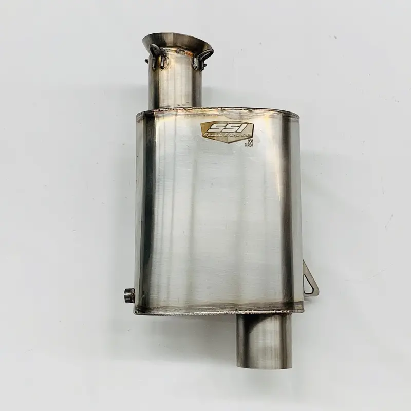 Ssi Titanium Performance Muffler For Snowmobiles - S-D Style (241-80263T) 1