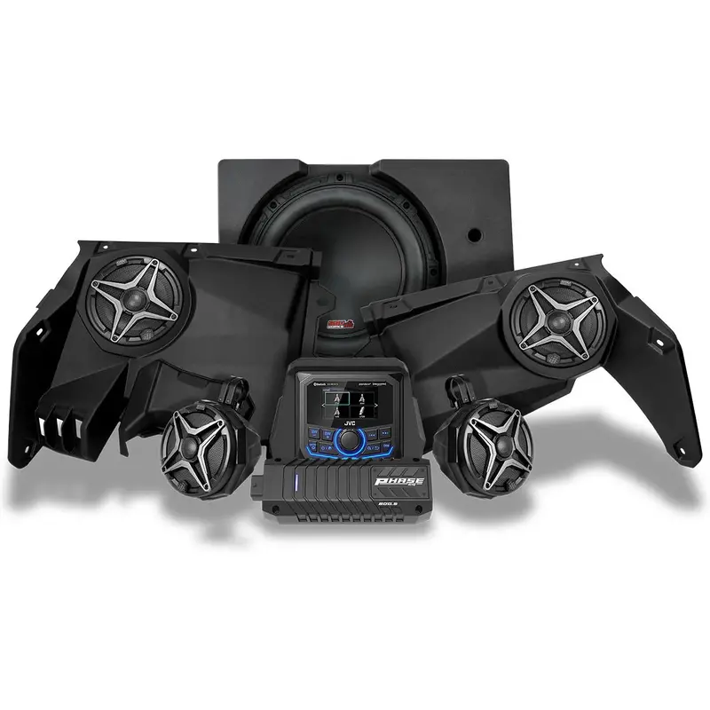 Ssv Works 5-Speaker Audio System Kit With Jvc Bluetooth Controller (Sku 63-9614) 1