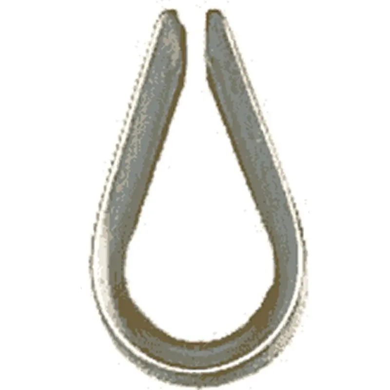 Stainless Steel Split Thimble – 2Mm Width 1