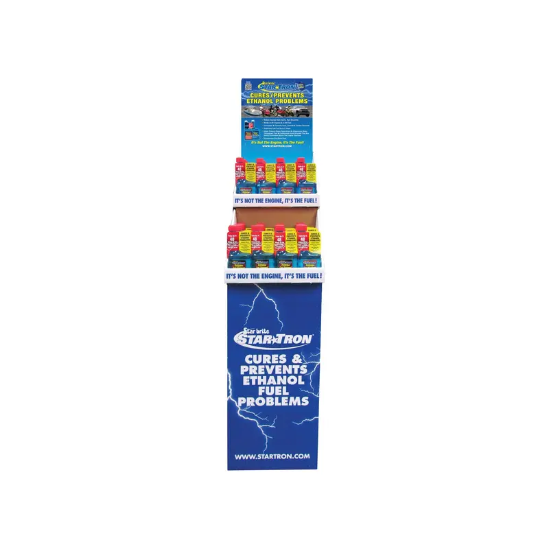 Star Brite Enzyme Fuel Treatment – 8Oz Bottle (48-Pack With Floor Display Stand) – Model 57-1143 1