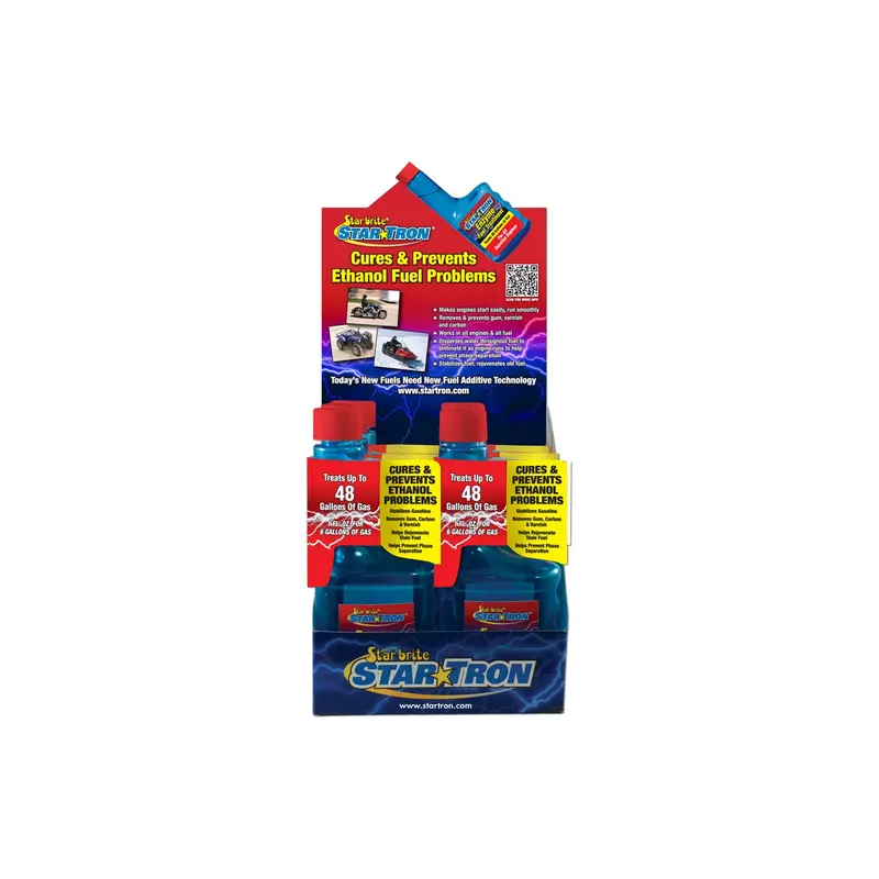 Star Brite Enzyme Fuel Treatment – 8Oz Bottle (6-Pack With Counter Display) – Model 57-1141 1