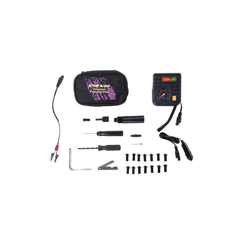 Stop & Go Tubeless Puncture Repair Kit – Emergency Tire Pilot (85-06000) 1