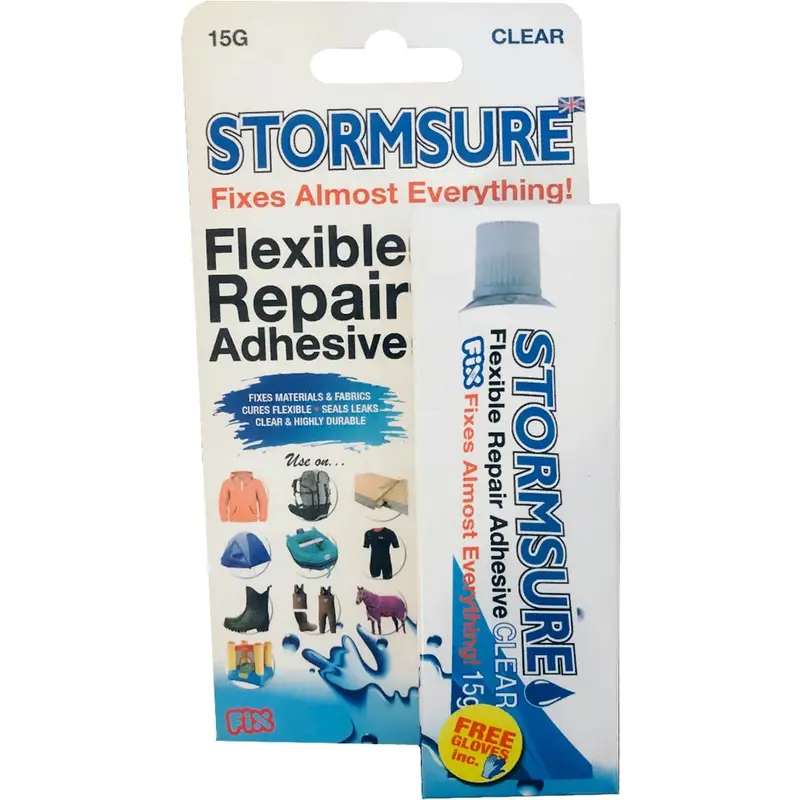 Stormsure Flexible Clear Adhesive – 15G Tube For Marine & Outdoor Repairs 1