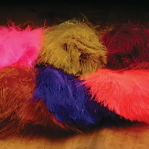 Strung Marabou Plumes – Soft, Flowing Feather Material For Streamers 1