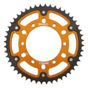 Supersprox Stealth Rear Sprocket – 48T, 532 Pitch, Gold Aluminum/Steel Hybrid, Yamaha Compatible – 108-1875648 1