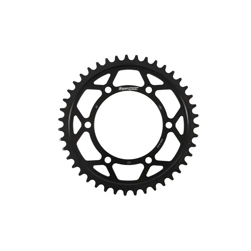 Supersprox Steel Rear Sprocket – 43T, 525 Pitch, Black Finish For Suzuki/Yamaha – 109-48043 1