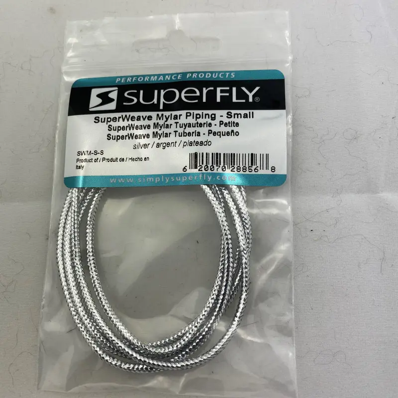 Superweave Mylar Piping – Reflective Fly Tying Material 1