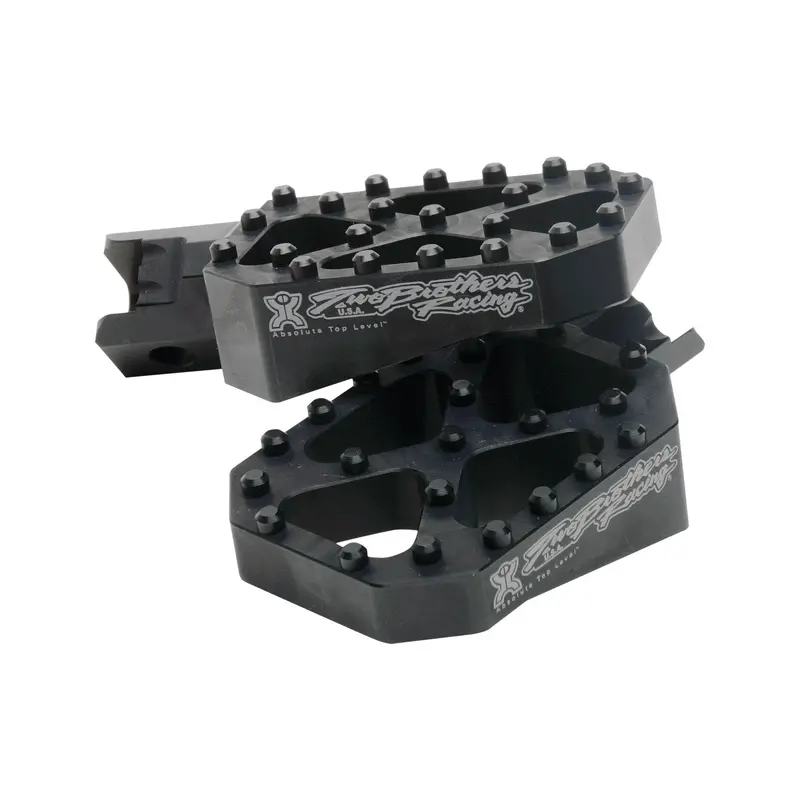 Tbr Grom Billet Aluminum Black Footpegs For Motorcycles 1