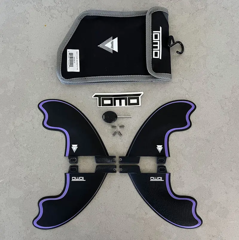 Tomo Quad Fins – 2-Tab Performance Setup 1