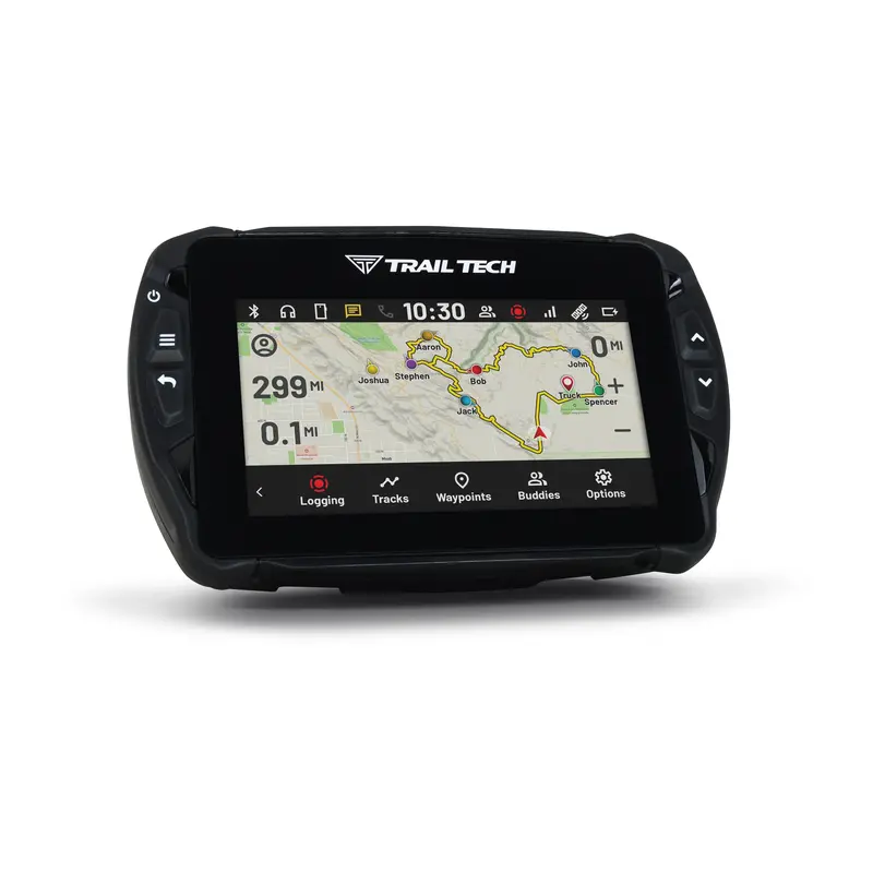 Trail Tech Voyager Pro4 Motorcycle Navigation & Data System Kit (Part #665-925000) 1