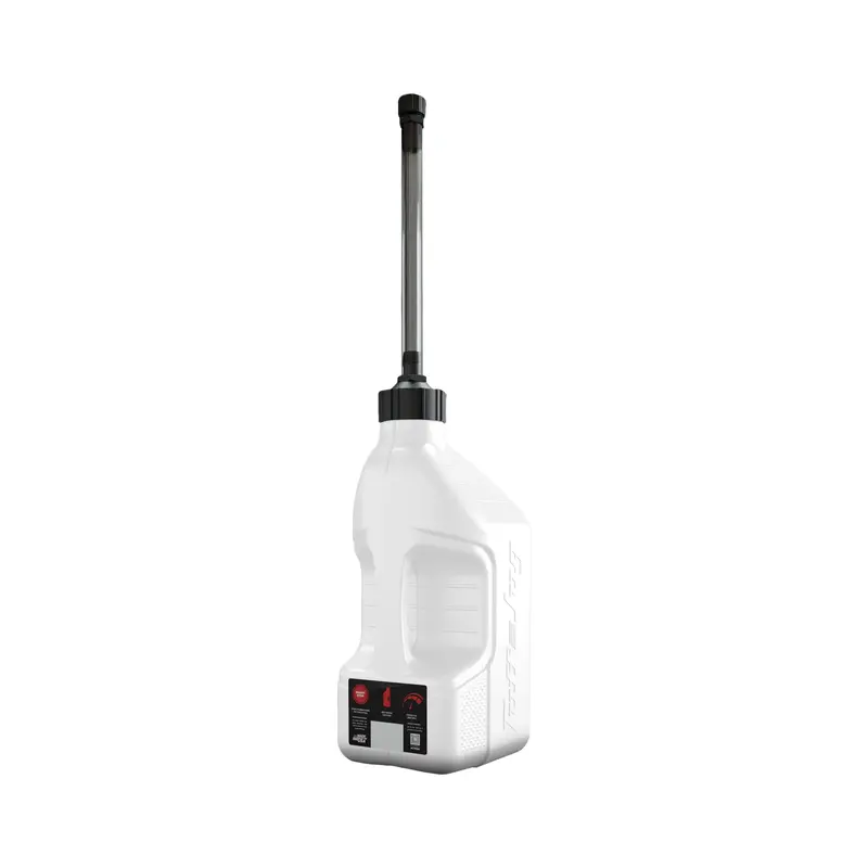 Tuff Jug Utility Container – 2.5-Gallon, White, Auto-Stop Spout – 28-1371 1