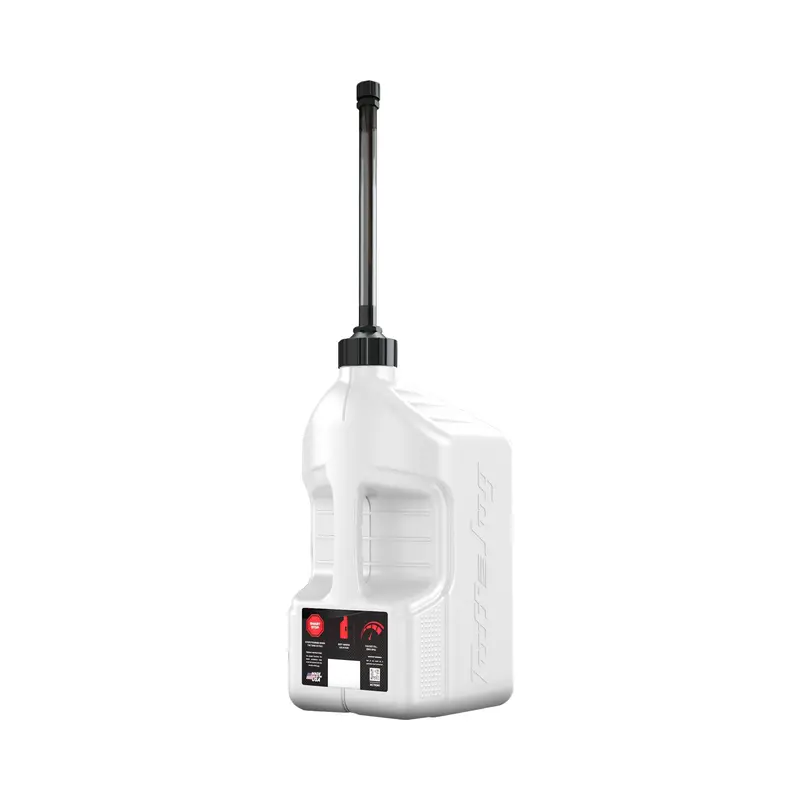 Tuff Jug Utility Container – 5-Gallon, White, Auto-Stop Spout – 28-1361 1