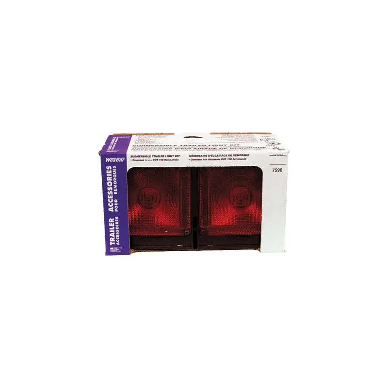 Wesbar Deluxe Trailer Lighting And Wiring Kit – 5.5" × 5" × 2.5" – Model 41-7531 1