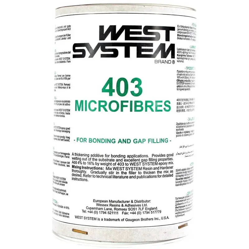 West System 403 Microfibres Adhesive Filler – 160G Structural Repair Compound 1