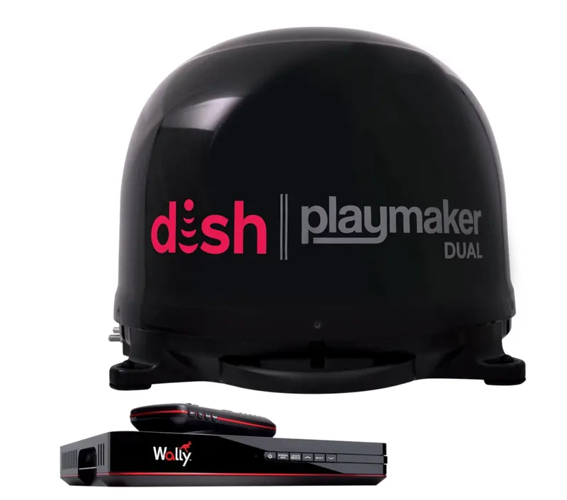 Winegard Playmaker Satellite Antenna System – All-In-One Tv Receiver & Dish, Black 62-6733 1