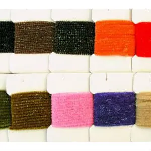 Woolly Bugger Chenille – Medium Diameter Fly-Tying Material 1