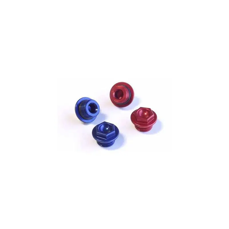 Works Billet Oil Filler Plug – Anodized Aluminum, 66-24001 1