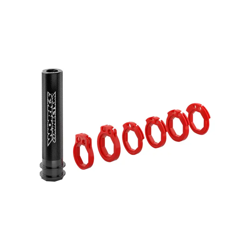 Works Elite Throttle Tube Assembly – Universal Fit, Part 66-22500 1