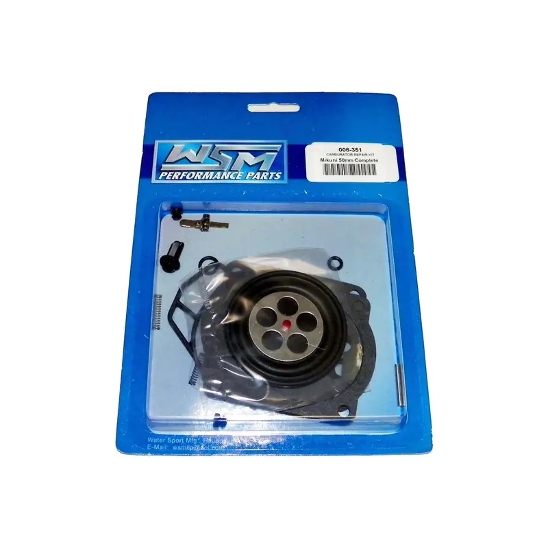 Wsm Mikuni 50Mm Carburetor Rebuild Kit – Complete Assembly With Jets And Gaskets, 12-1461 1