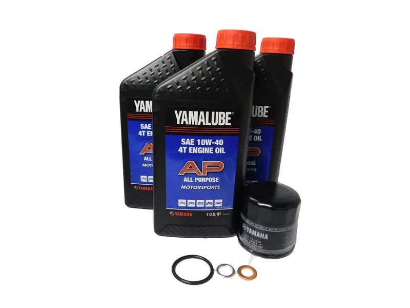 Yamaha Atv Oil Change Kit – 10W-40 Full Synthetic For Bruin, Grizzly, Kodiak & Wolverine (2000–2015) 1