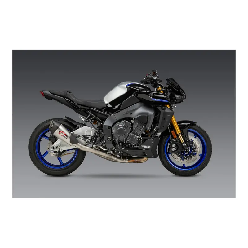 Yoshimura Race At2 3/4-Inch Stainless-Steel Exhaust System – Ss/Cf Finish 1