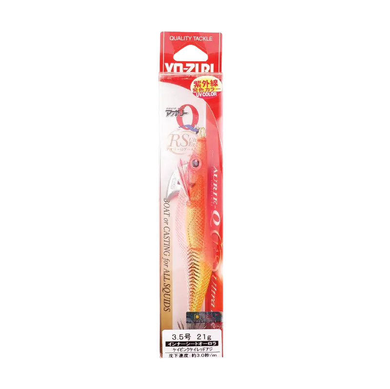 Yozuri A1585 Egi Aurie-Q Rs Jig – Responsive Tail-Vibrating Lure 1