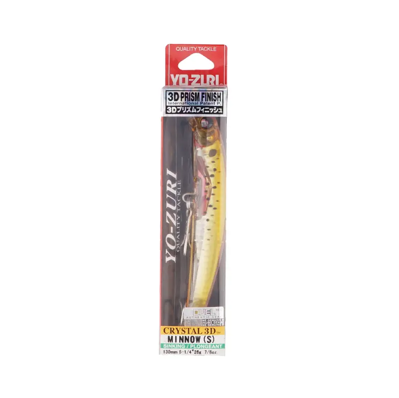Yozuri F981 Crystal 3D Minnow Suspender Lure 1