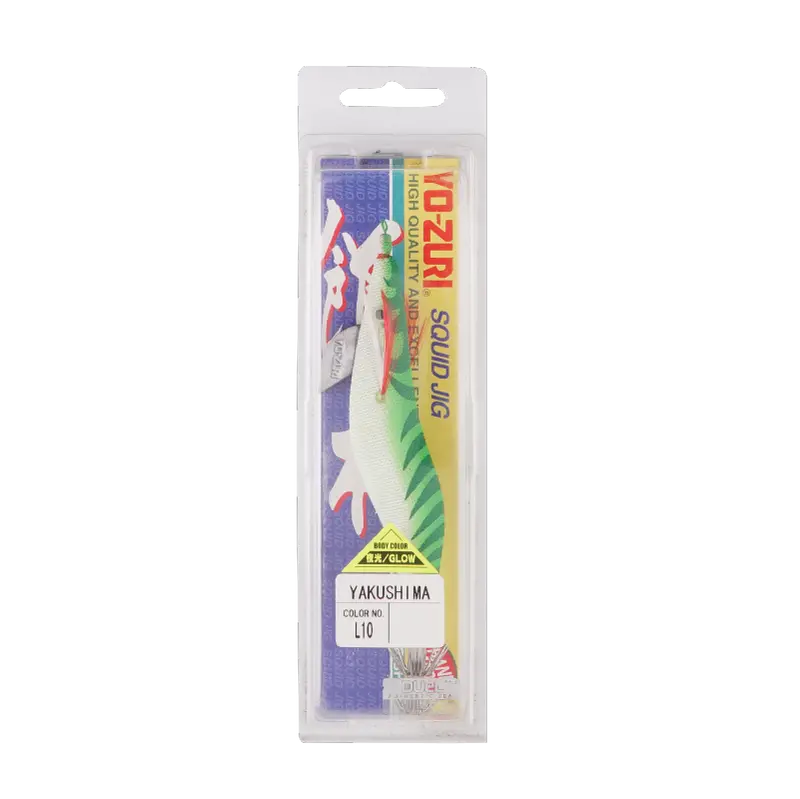 Yozuri R1086 Egi Aurie-Q Yakushima Luminous Squid Jig 1