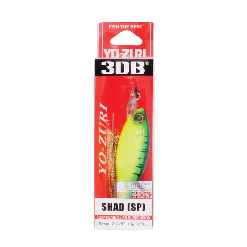 Yozuri R1104 3Db Shad-Style Suspending Plug 1