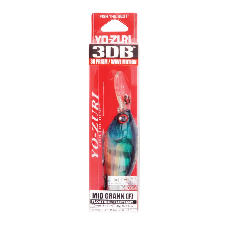 Yozuri R1106 3Db Medium-Diving Crankbait 1