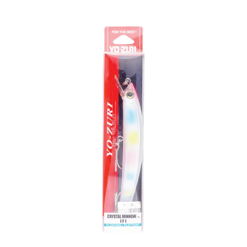 Yozuri R1123 Crystal Minnow Floating Hard Bait 1