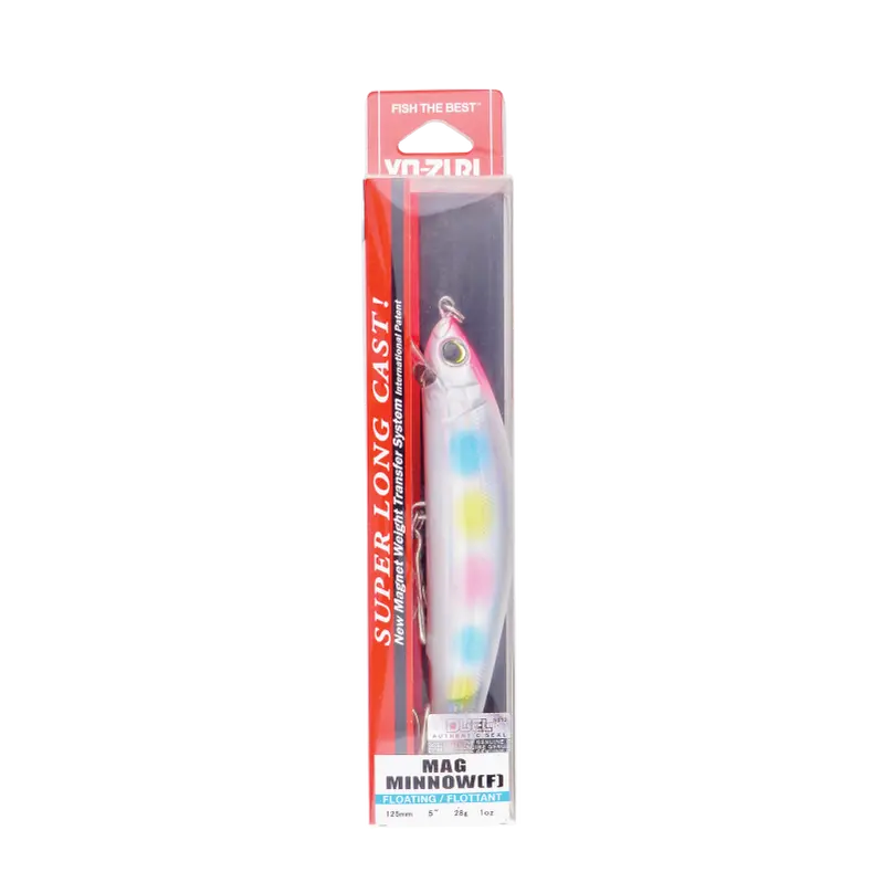 Yozuri R1140 Mag Minnow (F) – Floating Version Of Magnetic-Controlled Minnow 1