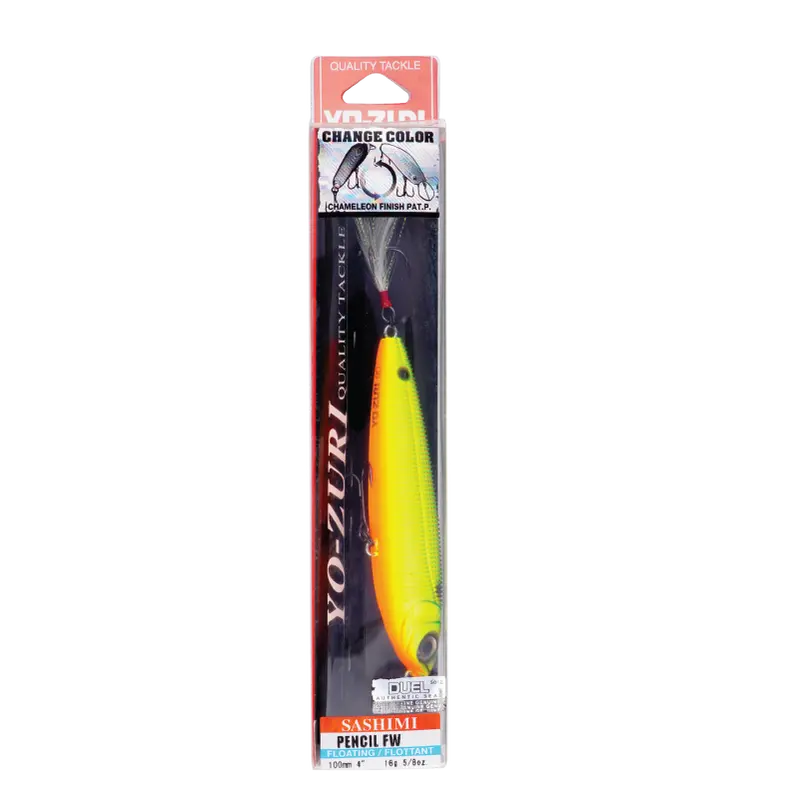 Yozuri R971 Sashimi Pencil Fw(F) – Walking-The-Dog Surface Lure Series 1