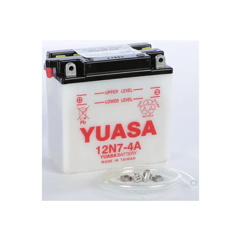 Yuasa 12N7-4A Compact 12V Motorcycle Battery 1