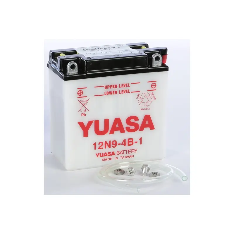 Yuasa 12N9-4B-1 Conventional Lead-Acid Motorcycle Battery 1