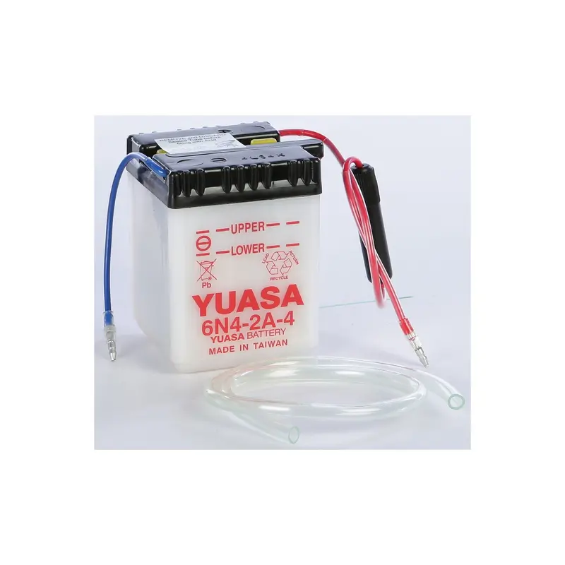 Yuasa 6N4-2A-4 Conventional Lead-Acid Motorcycle Battery 1