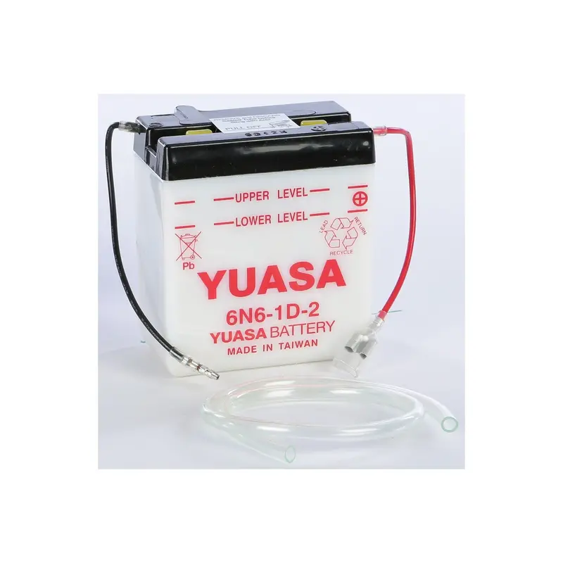 Yuasa 6N6-1D-2 Compact 6V Motorcycle Battery 1