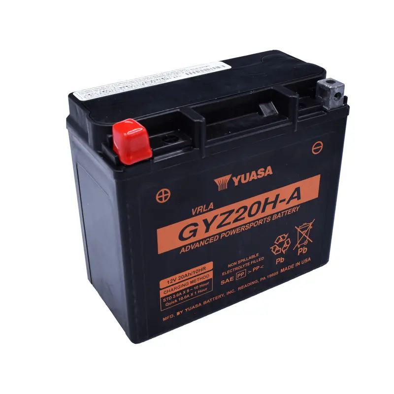 Yuasa Gyz20H-A Sealed, Factory-Activated Powersport Battery – Model 49-1939 1