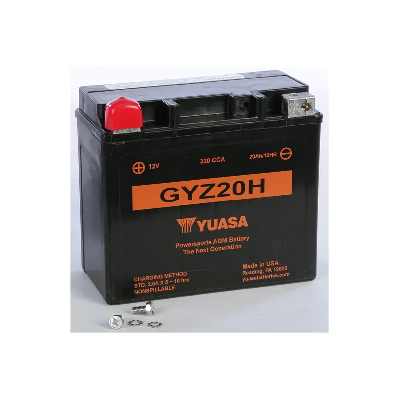Yuasa Gyz20H Heavy-Duty Sealed Battery – Factory Activated, Zero Maintenance Required 1