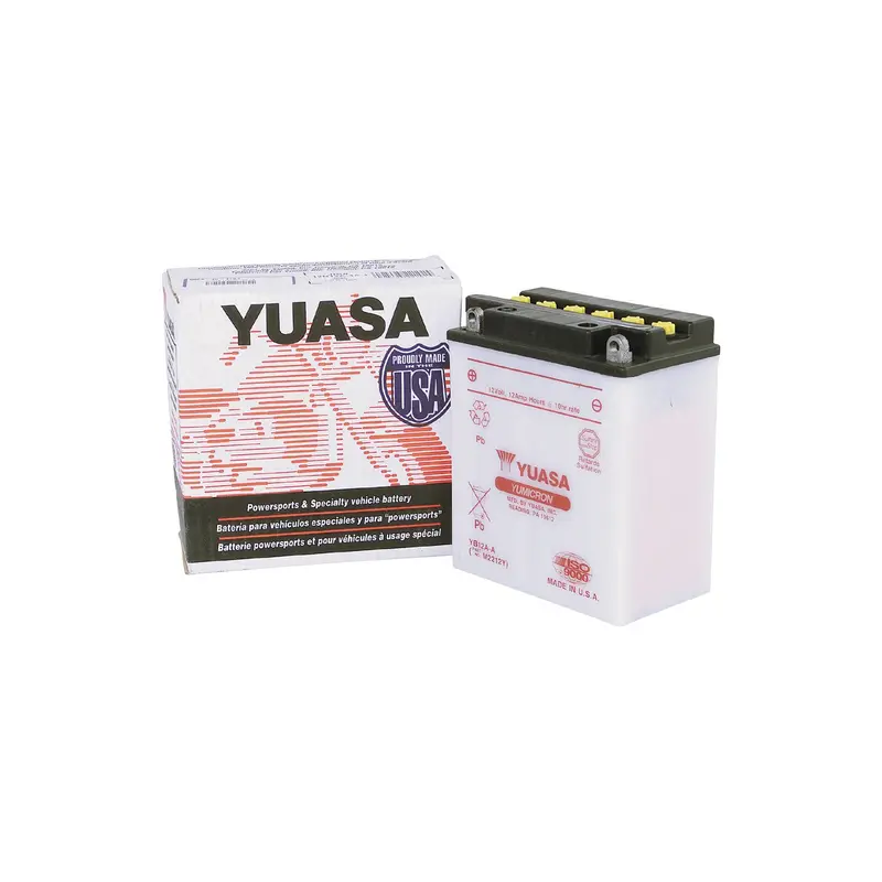 Yuasa Yb12A-A Standard 12V Motorbike Battery 1