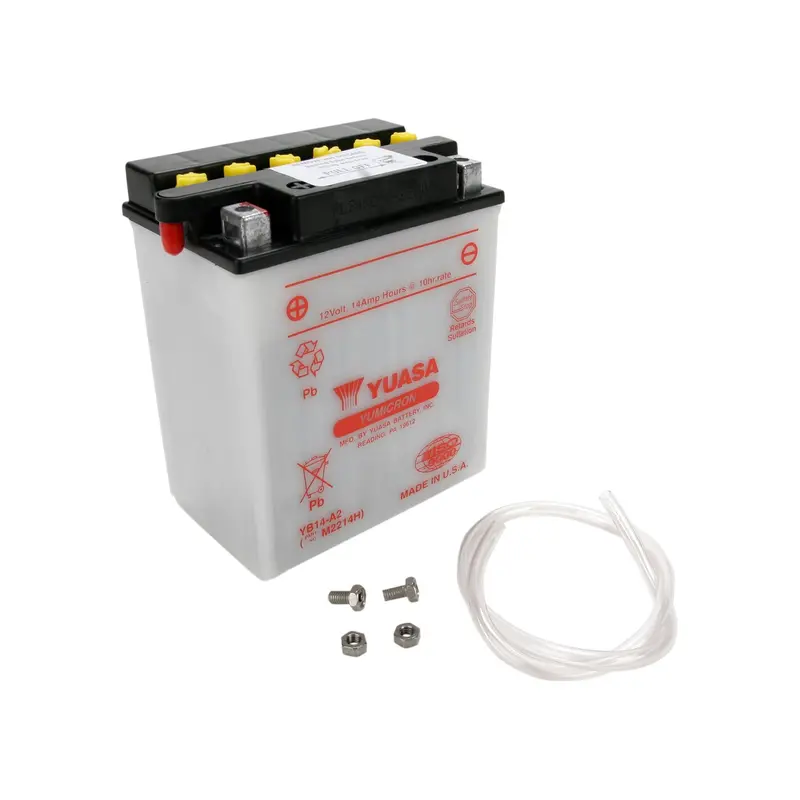 Yuasa Yb14-A2 Flooded Battery – 14 Ah, Economical Oem Replacement 1