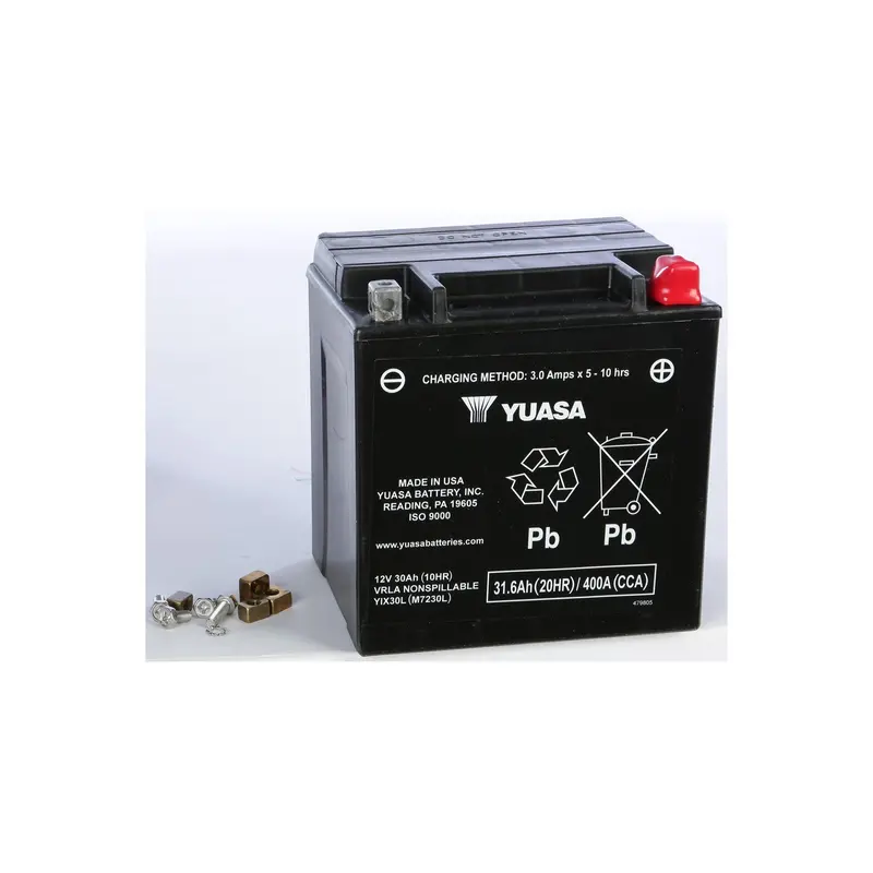 Yuasa Yix30L Factory-Activated Sealed Lead-Acid Battery – Ready To Install 1