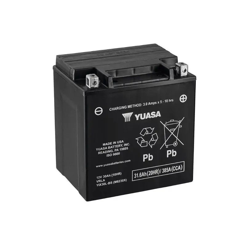 Yuasa Yix30L Factory-Charged Maintenance-Free Battery For Sea-Doo Pwc 1