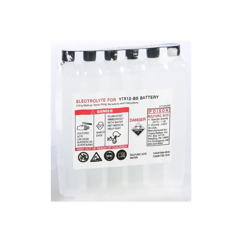 Yuasa Ytx12-Bs Electrolyte Activation Pack – Acid Refill Kit, 49-1996 1
